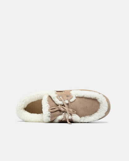 Miu Miu Loafers Winter Beige