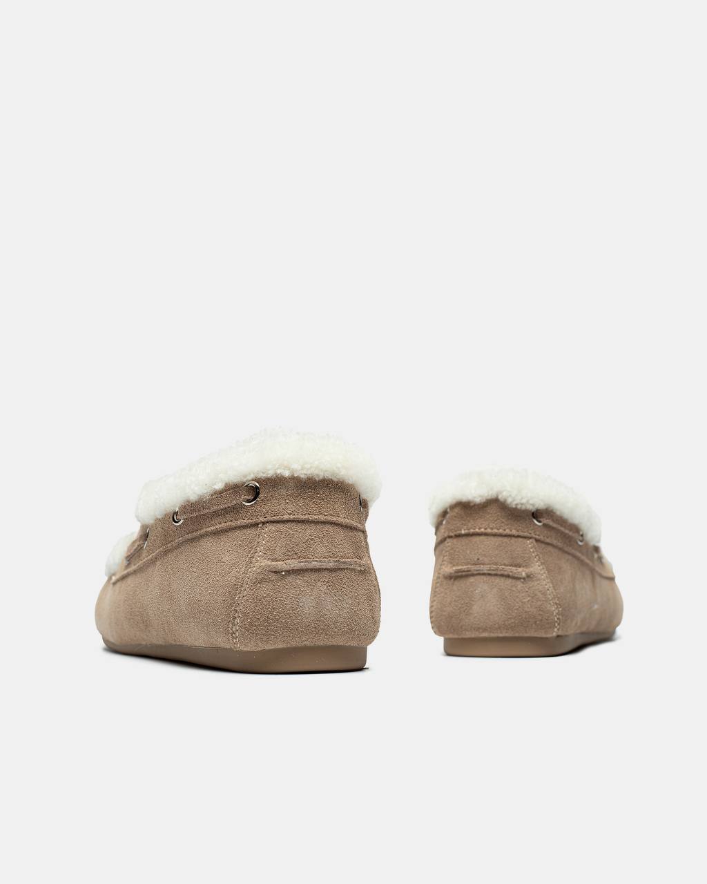 Miu Miu Loafers Winter Beige