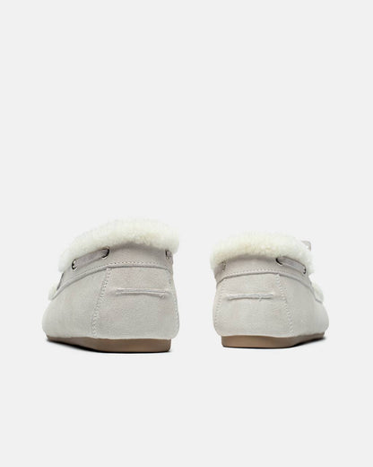 Miu Miu Loafers Winter Light Grey
