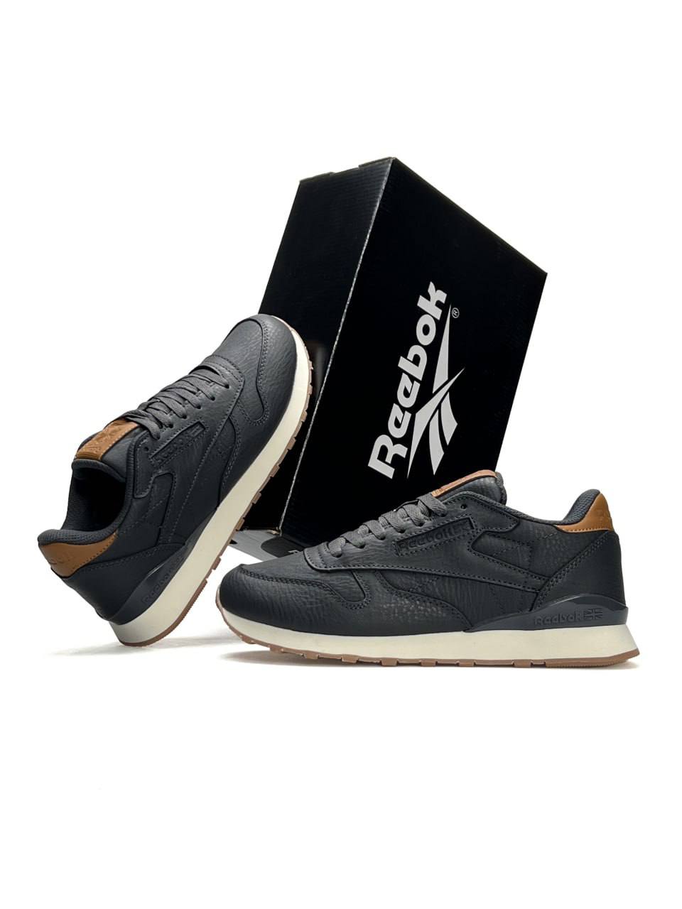 Reebok Classic Leather Grey Brown