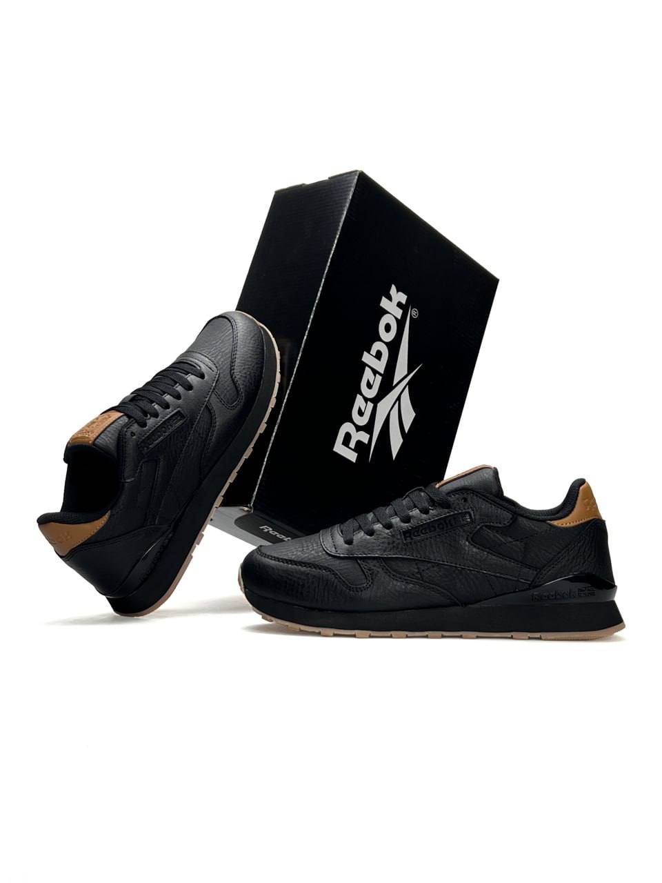 Reebok Classic Leather Black Brown