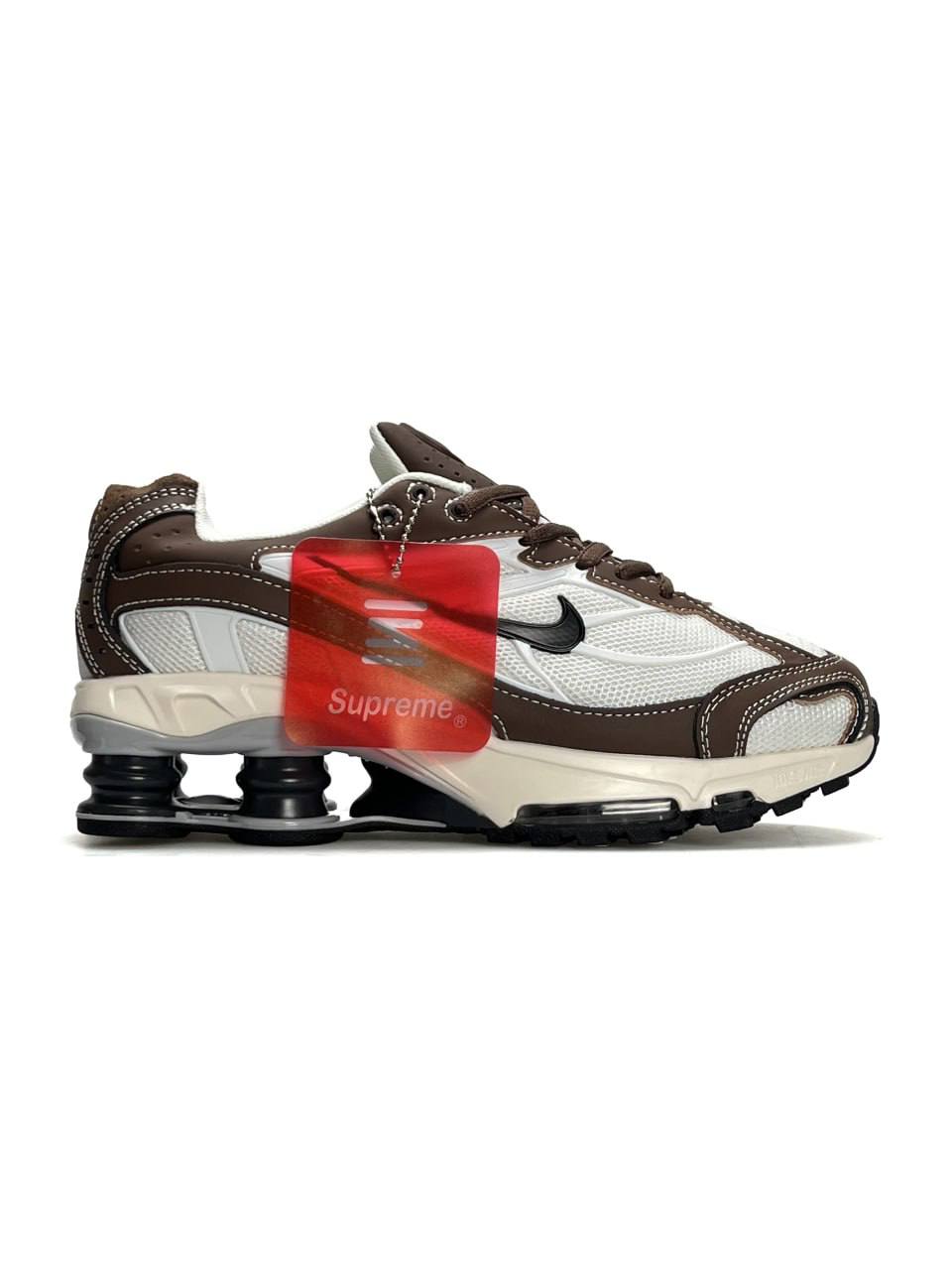 Nike x Supreme Shox Ride 2 SP White Brown