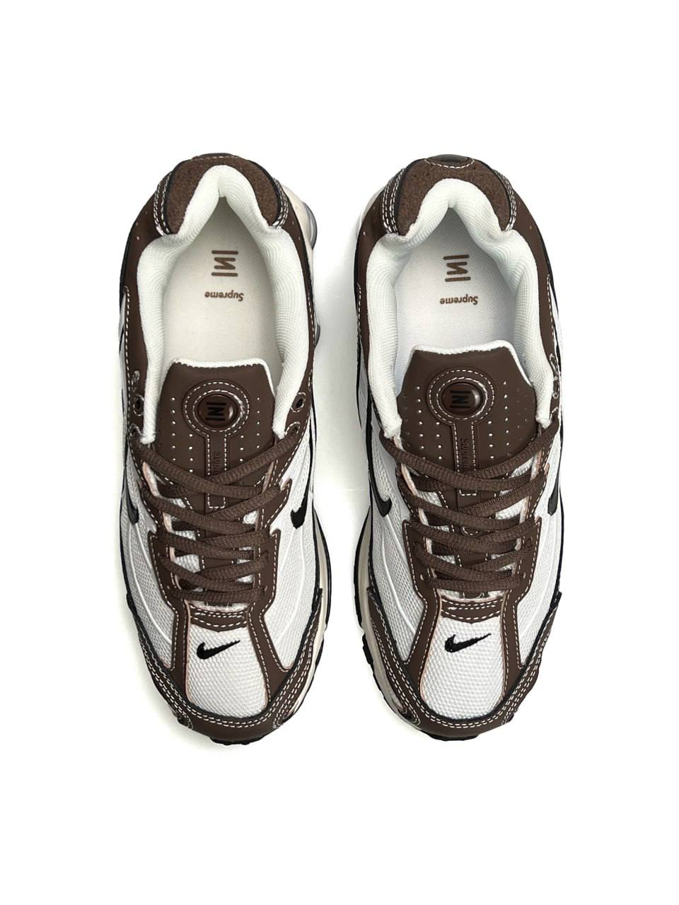 Nike x Supreme Shox Ride 2 SP White Brown