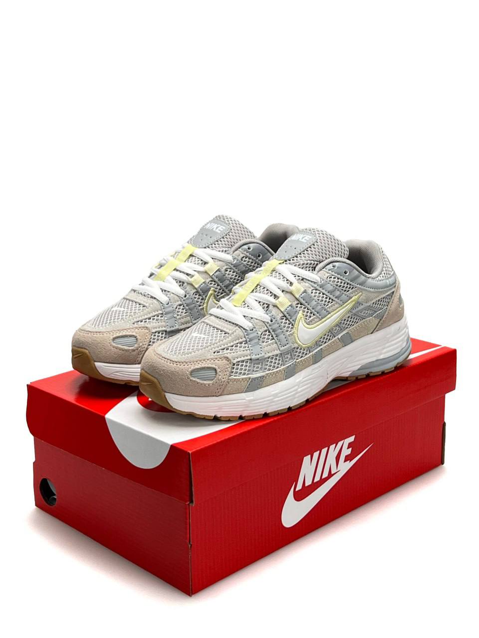 Nike P-6000 Light Grey Beige