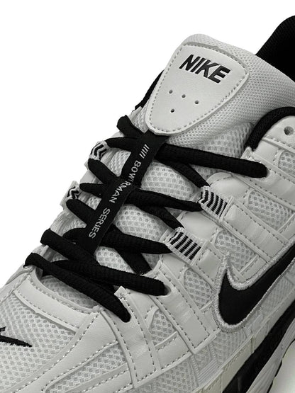 Nike P-6000 White Black Logo