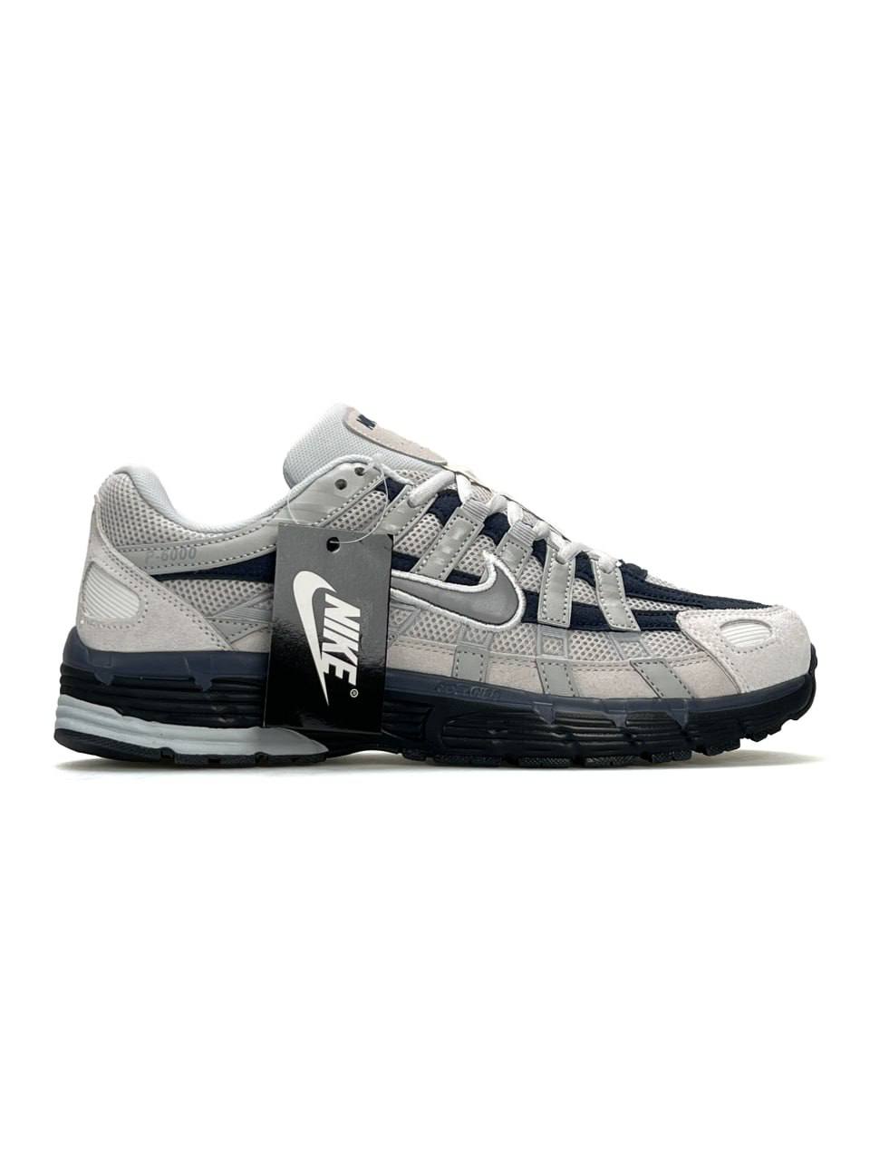 Nike P-6000 Light Grey Navy / Photon Dust Anthracite
