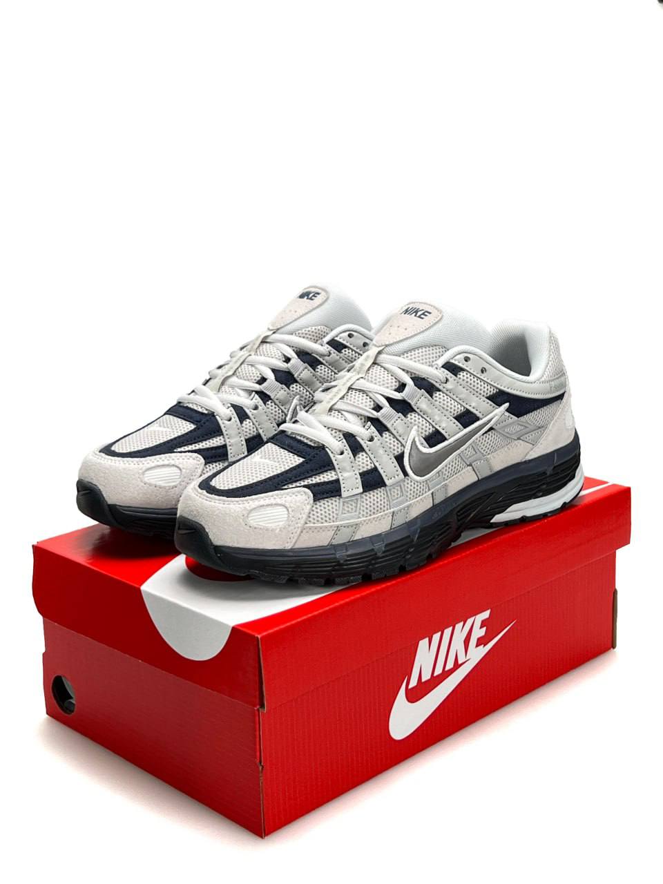 Nike P-6000 Light Grey Navy / Photon Dust Anthracite