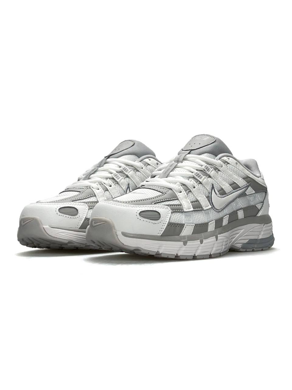 Nike P-6000 White Grey