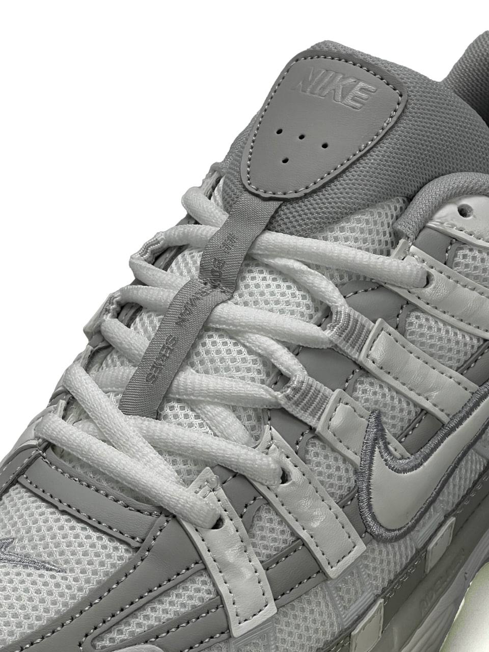 Nike P-6000 White Grey