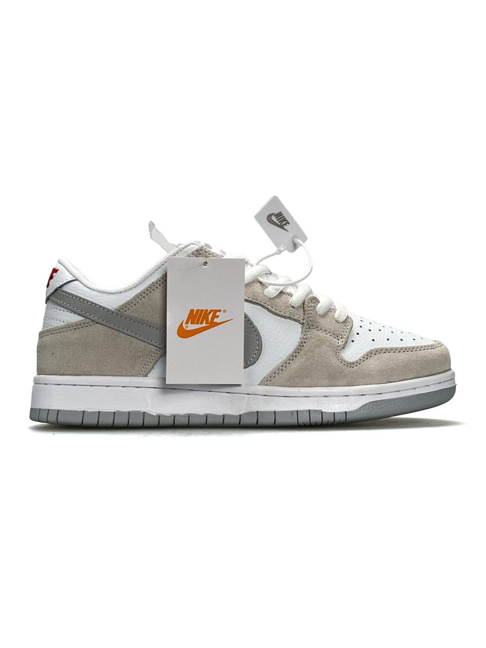 Nike SB Dunk Low Pro Beige White Grey