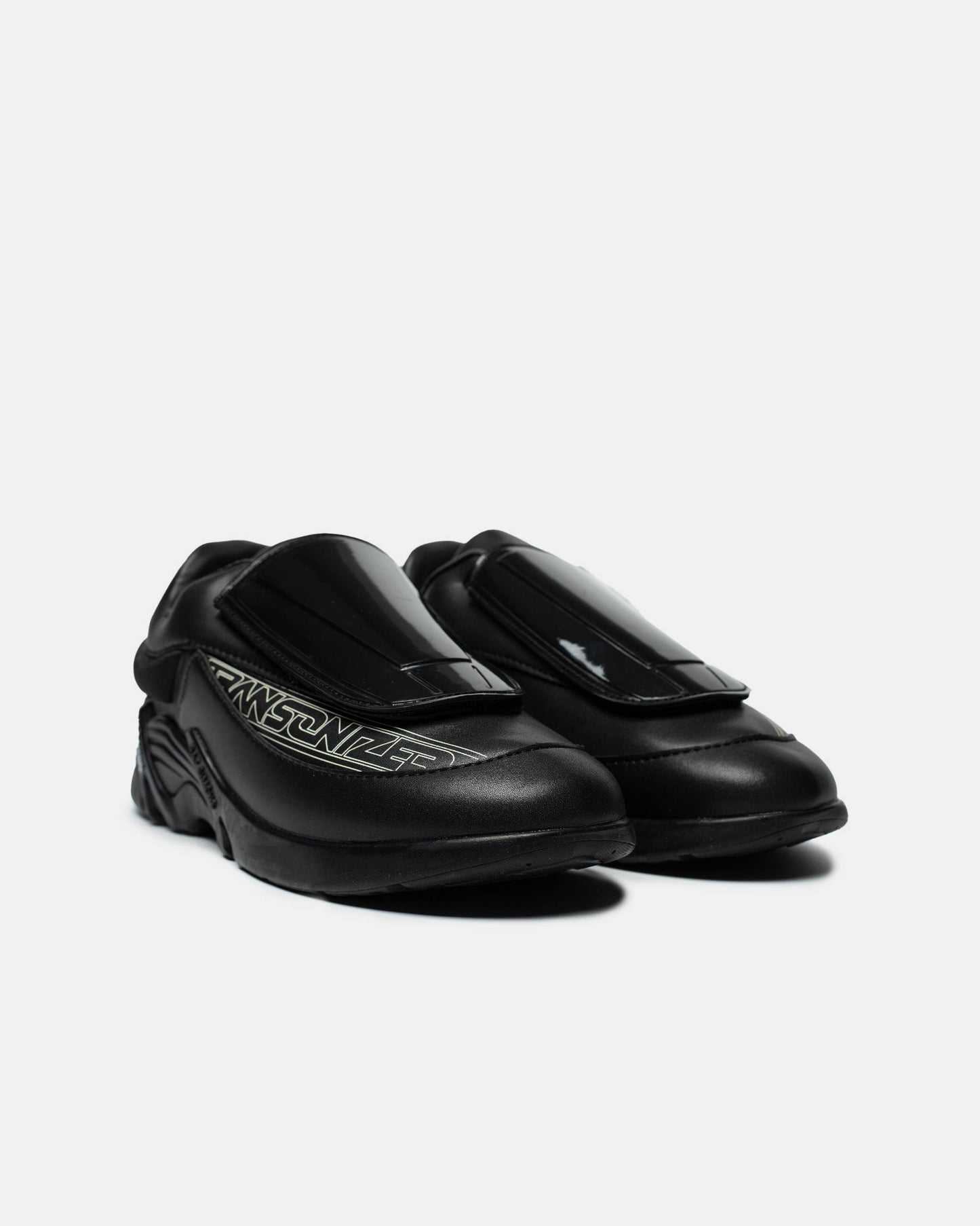 Adidas x Raf Simons Antei Shell and PVC-Trimmed Black