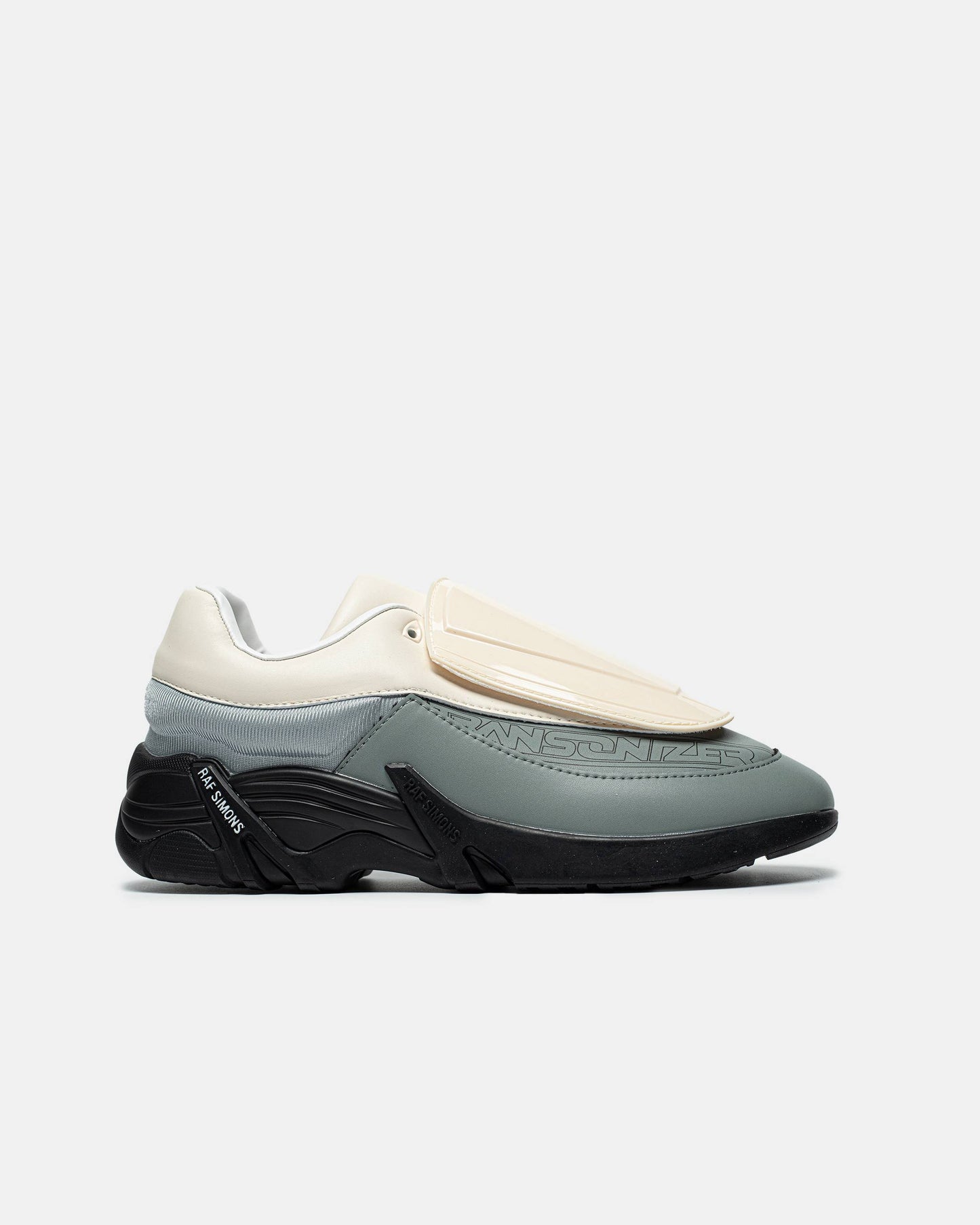 Adidas x Raf Simons Antei Shell and PVC-Trimmed Grey White