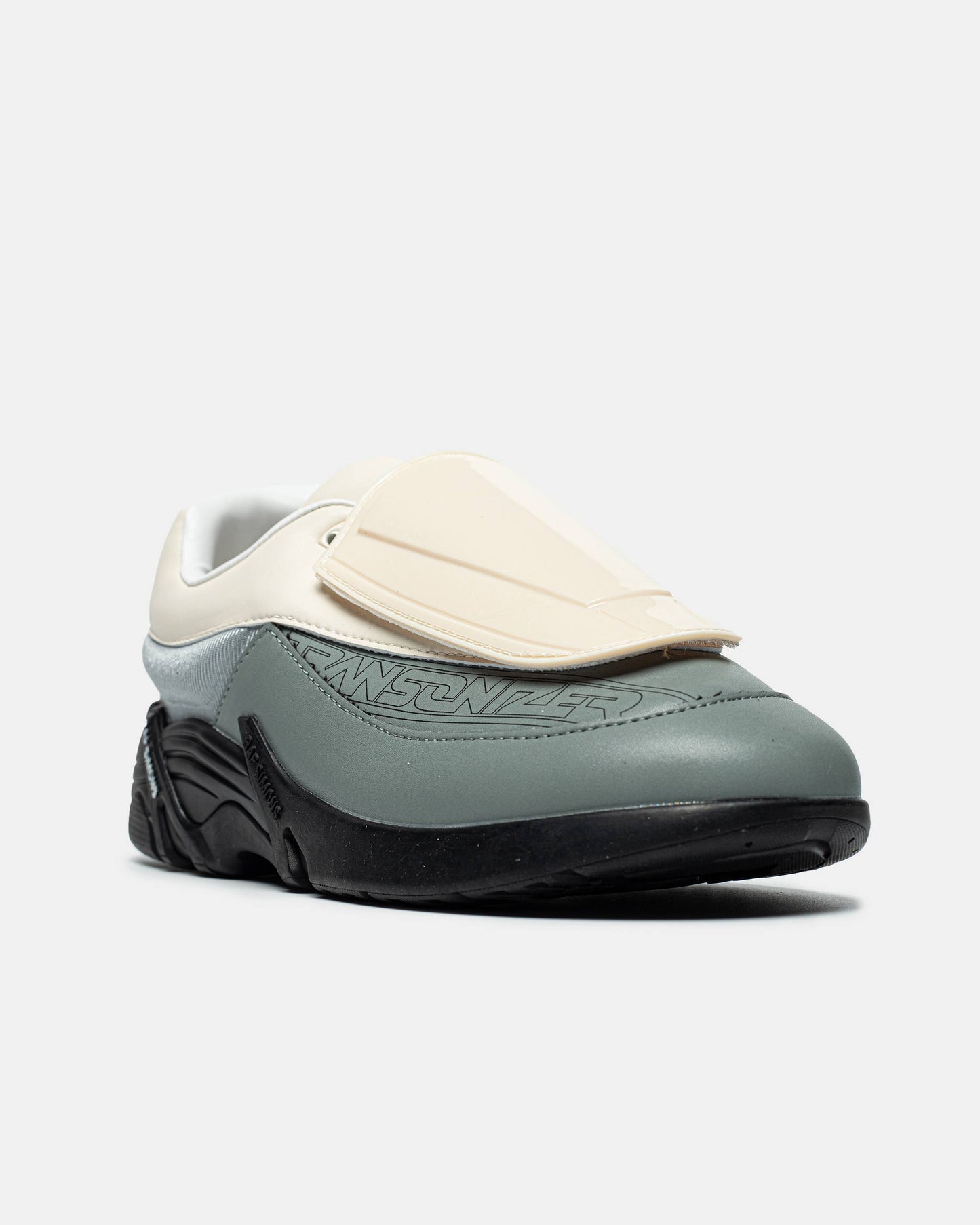 Adidas x Raf Simons Antei Shell and PVC-Trimmed Grey White