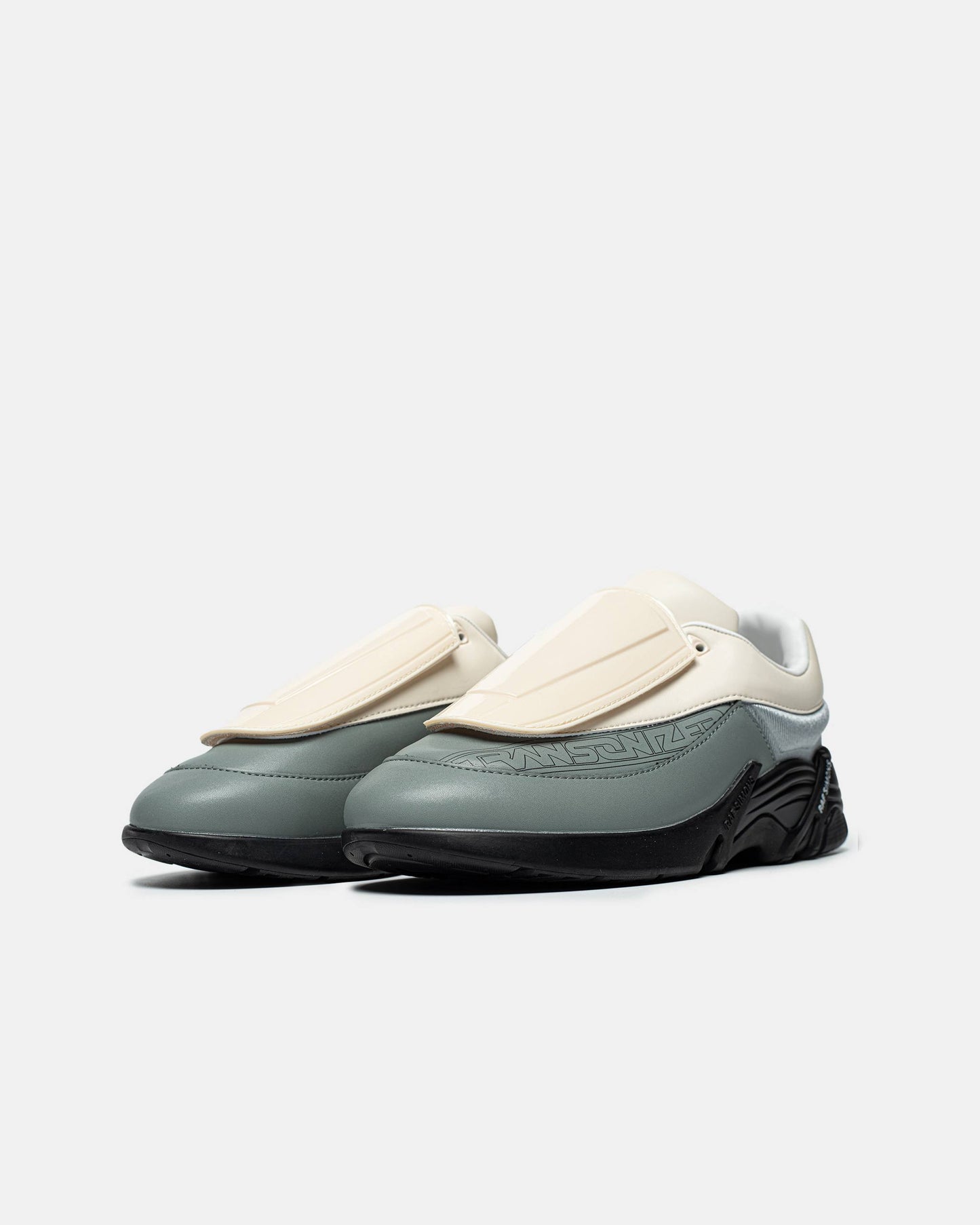 Adidas x Raf Simons Antei Shell and PVC-Trimmed Grey White
