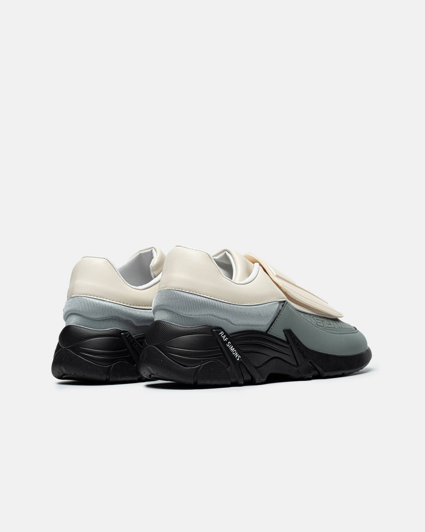 Adidas x Raf Simons Antei Shell and PVC-Trimmed Grey White
