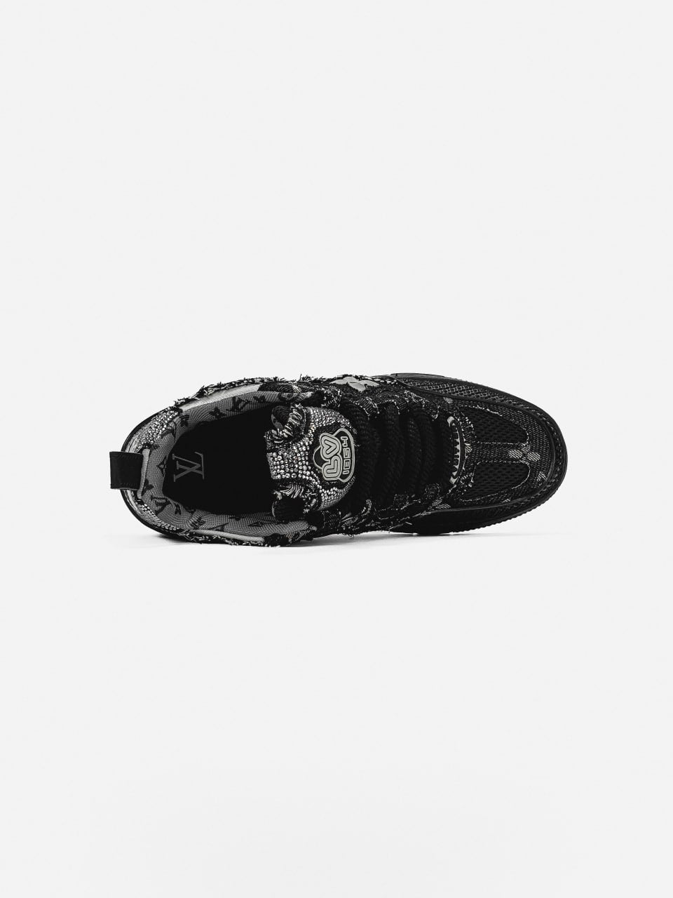 Louis Vuitton Skate Black Swarovski Monogram