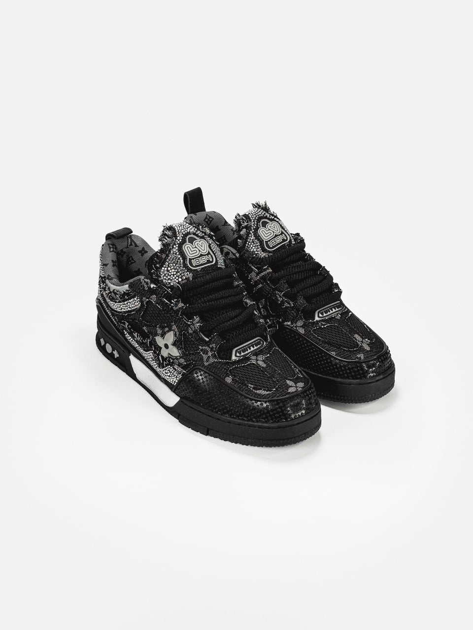 Louis Vuitton Skate Black Swarovski Monogram