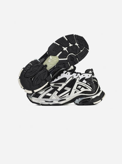 Balenciaga Runner Black White