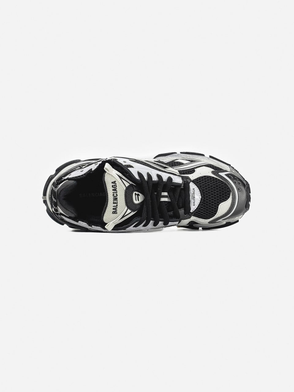 Balenciaga Runner Black White