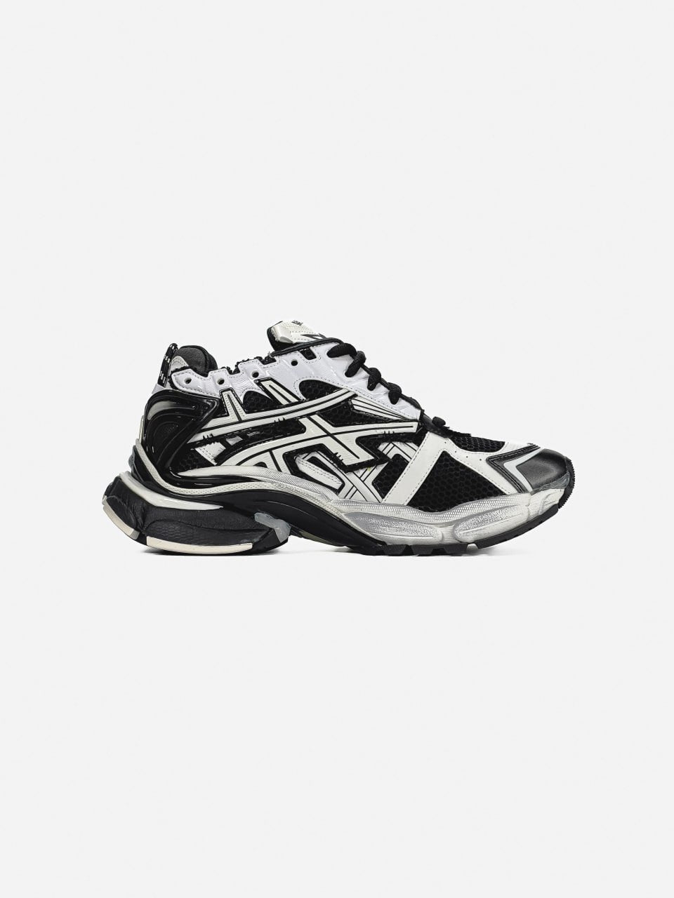 Balenciaga Runner Black White
