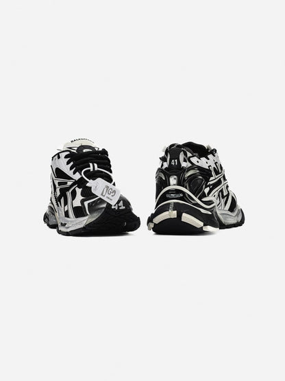 Balenciaga Runner Black White
