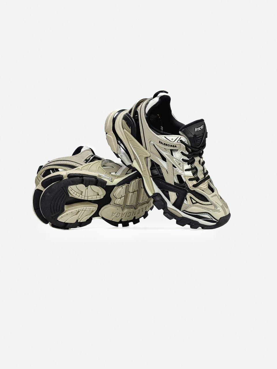 Balenciaga Track 2.0 Beige Black