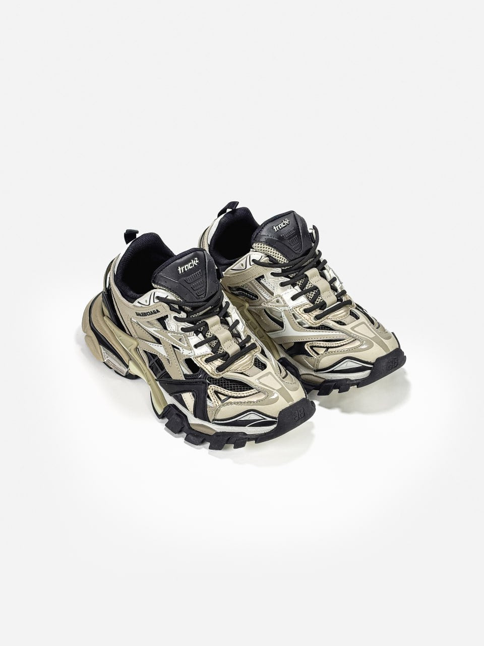 Balenciaga Track 2.0 Beige Black
