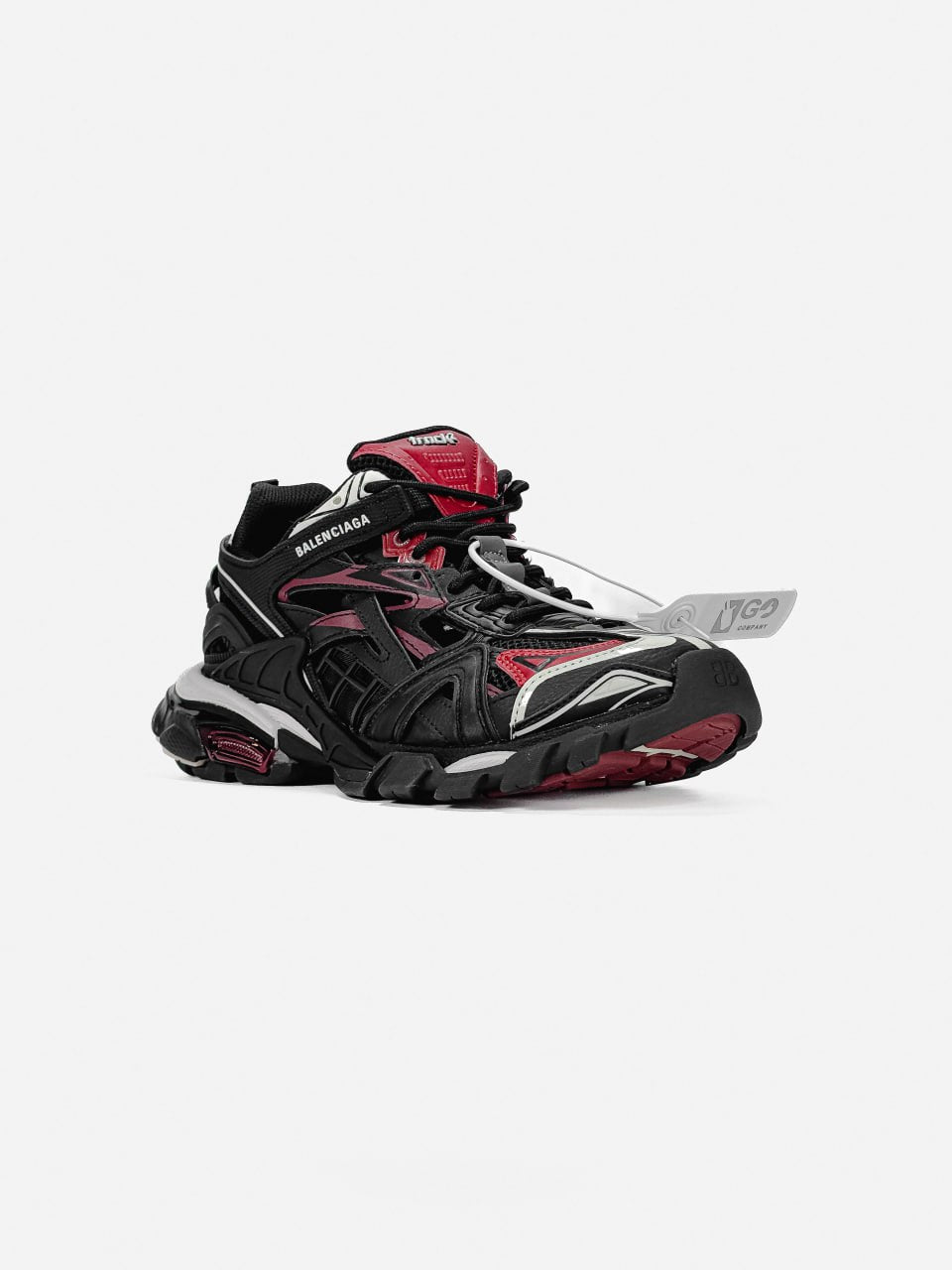 Balenciaga Track 2 Trainer Black Red