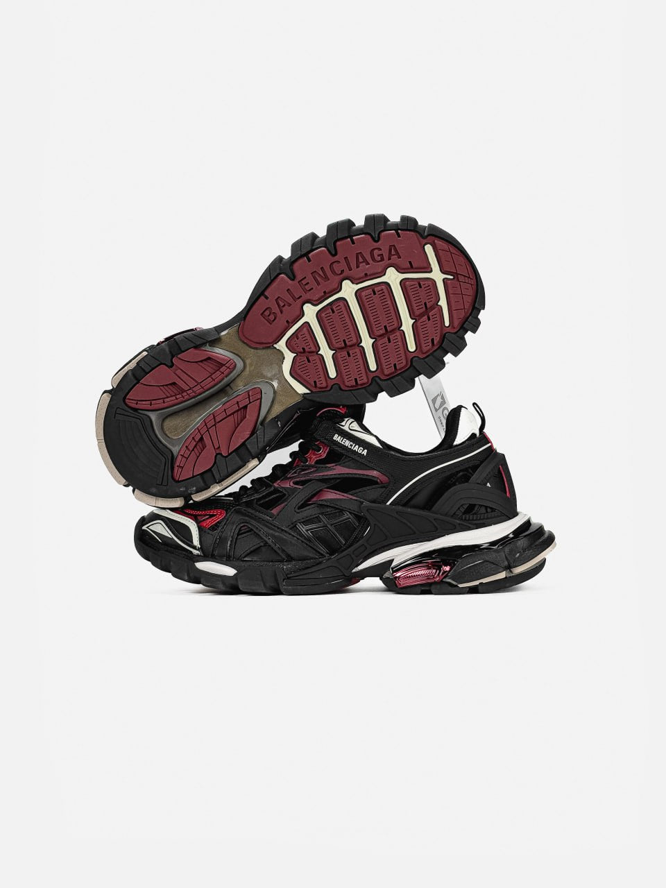 Balenciaga Track 2 Trainer Black Red