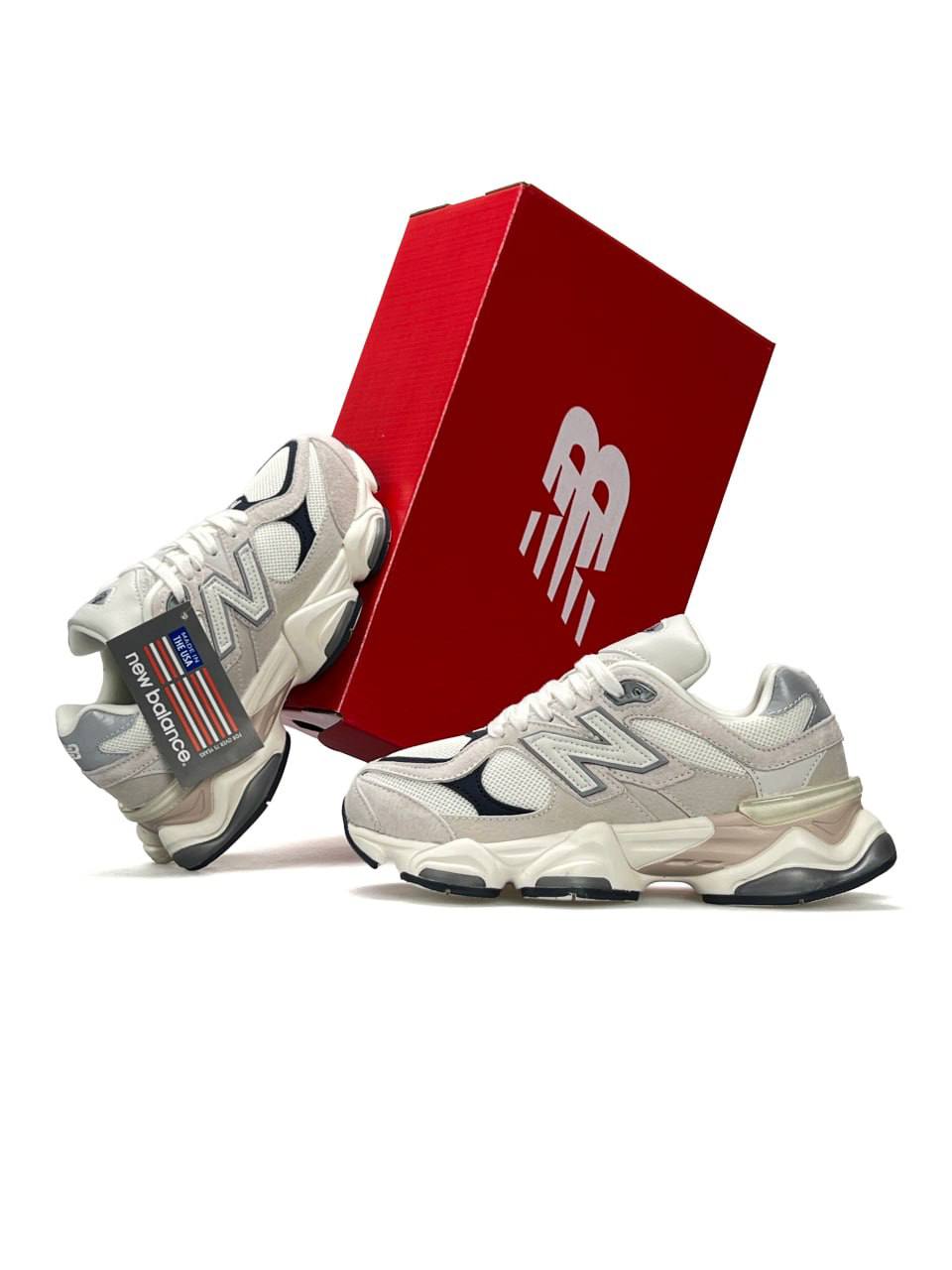 New Balance 9060 Beige Grey Black