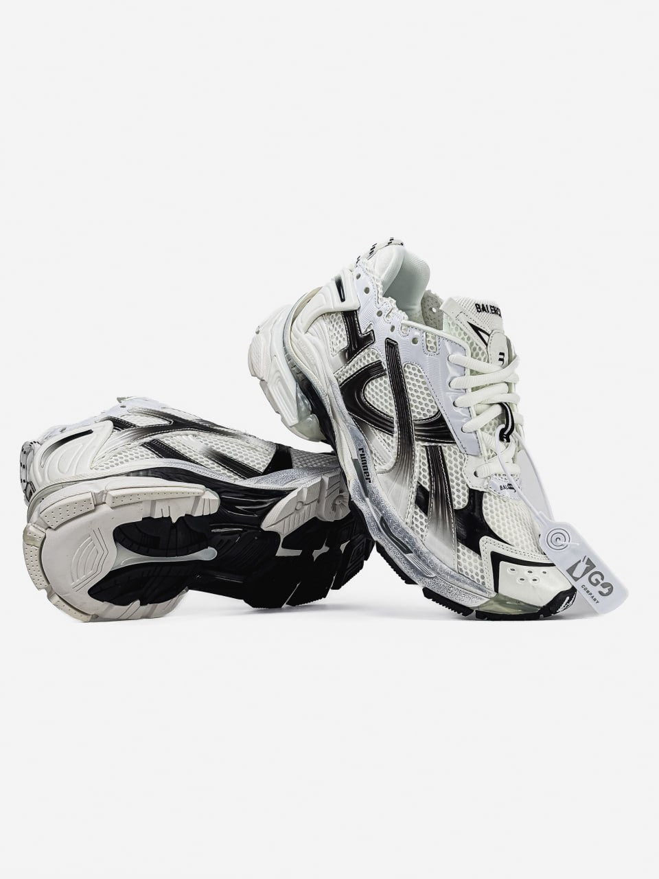 Balenciaga Runner Gradient - White Black