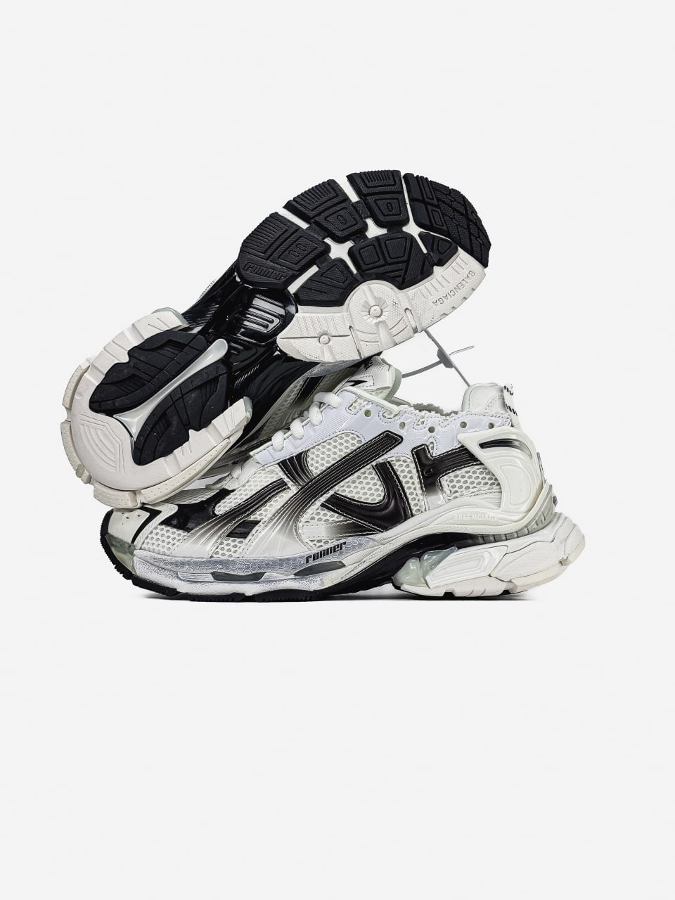 Balenciaga Runner Gradient - White Black