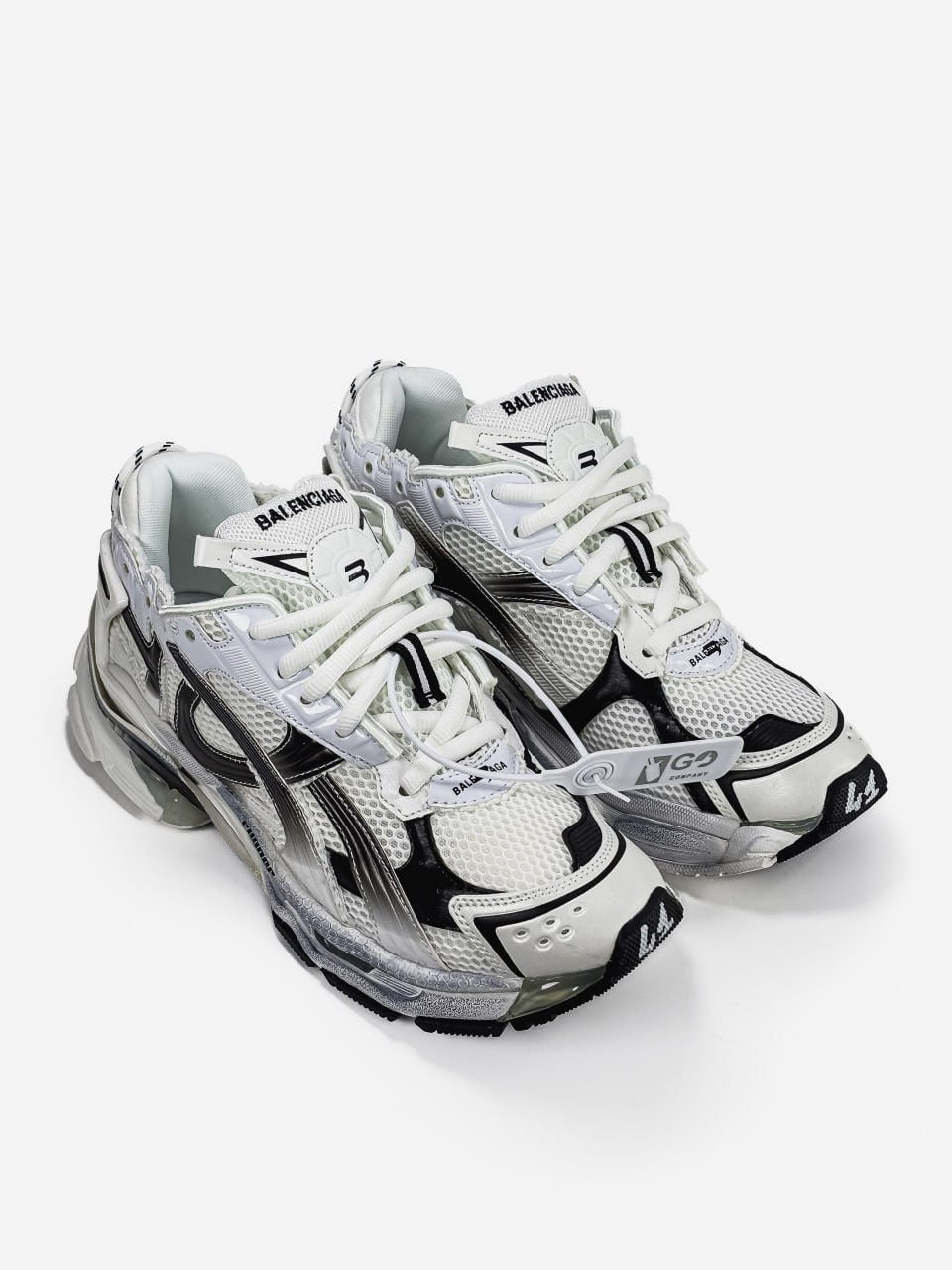 Balenciaga Runner Gradient - White Black