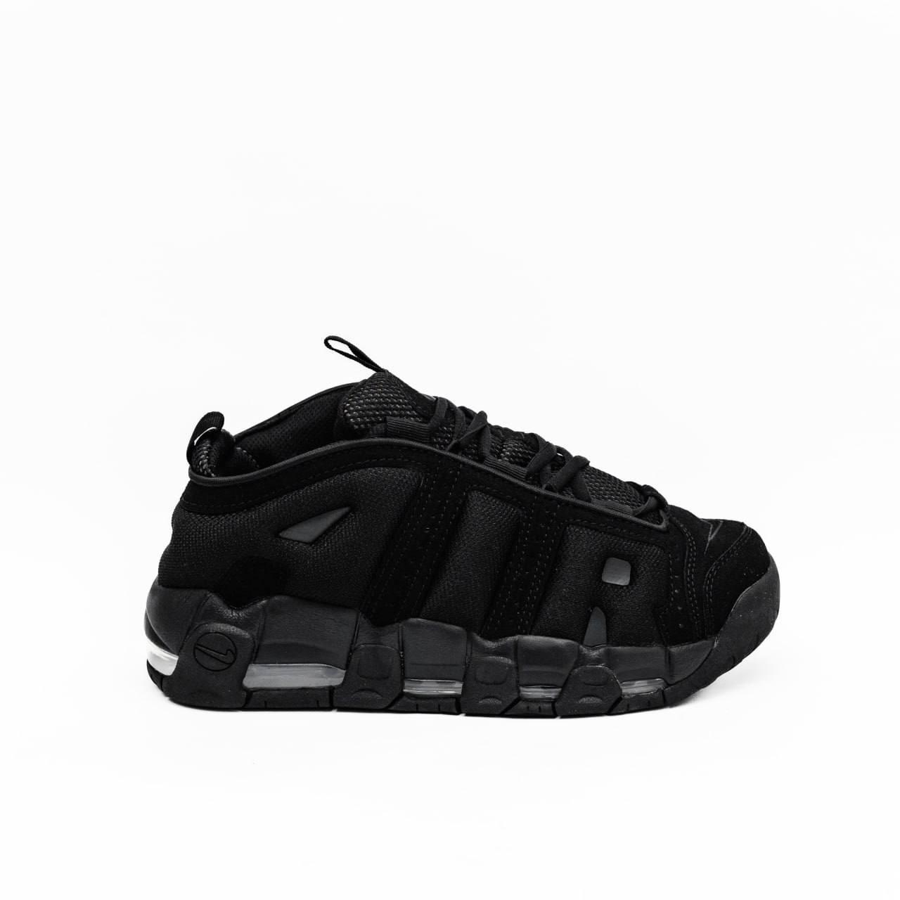 Nike Air More Uptempo Low Black