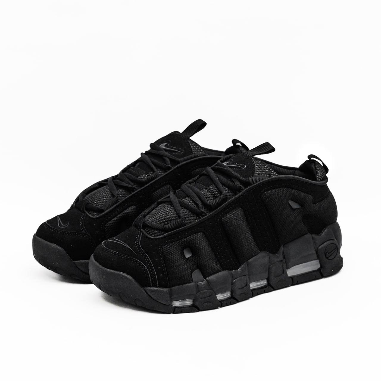 Nike Air More Uptempo Low Black