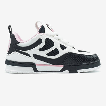 Louis Vuitton Skate Sneaker Black White Pink