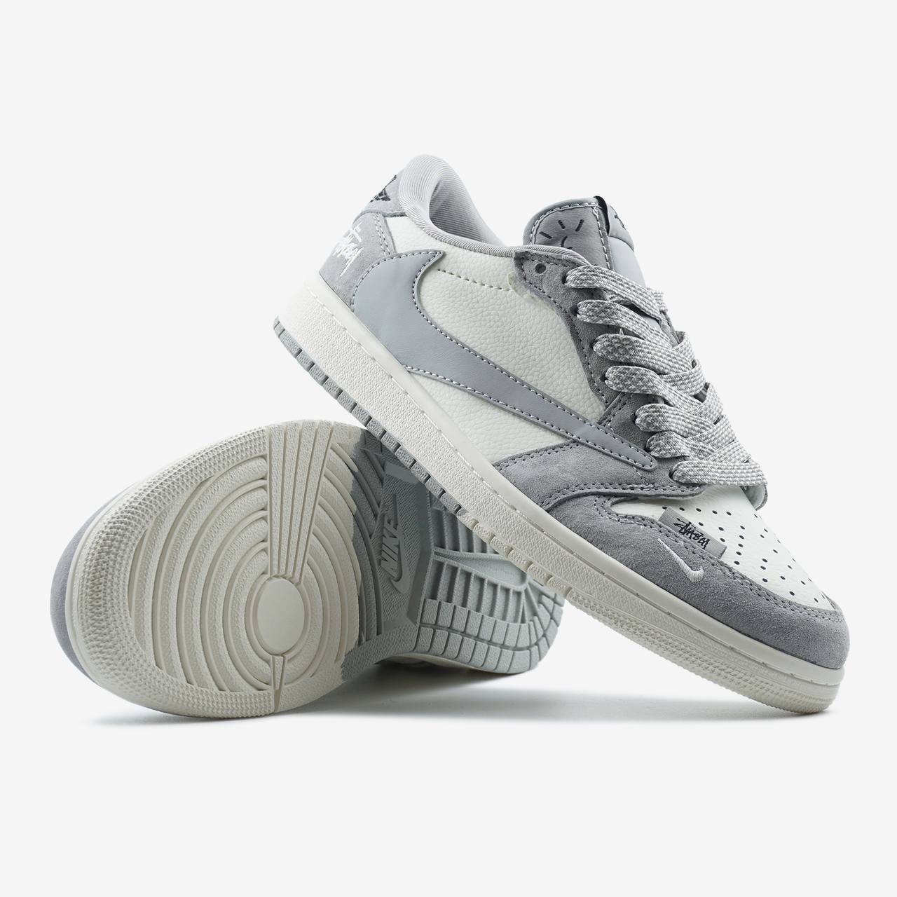 Nike Air Jordan 1 Low x Travis Scott x Stussy Grey