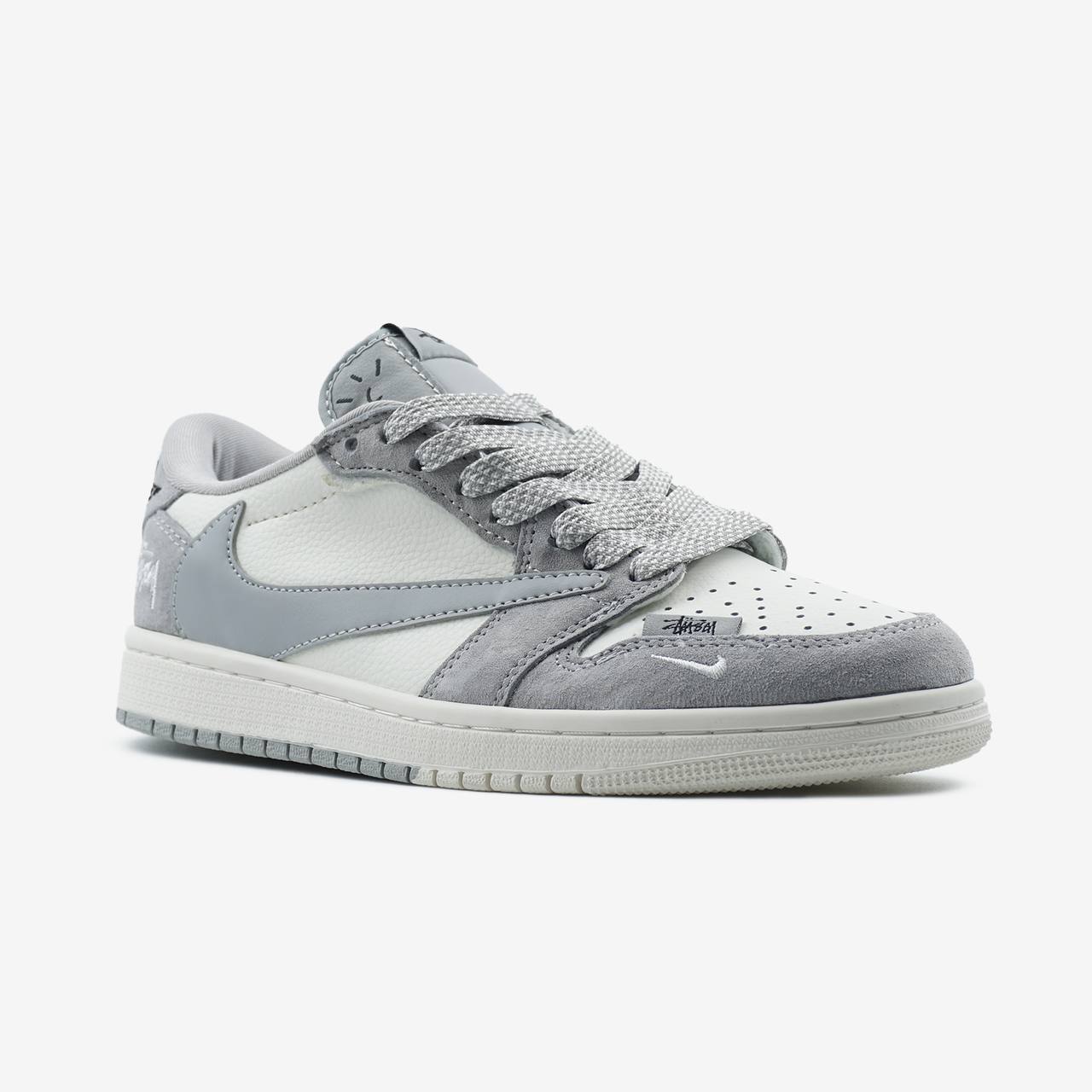 Nike Air Jordan 1 Low x Travis Scott x Stussy Grey