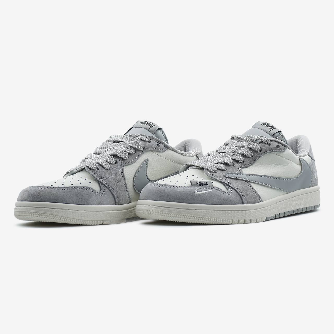 Nike Air Jordan 1 Low x Travis Scott x Stussy Grey