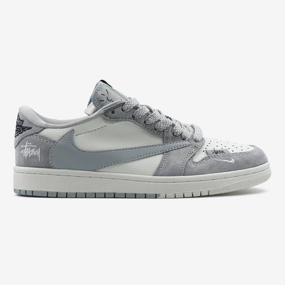Nike Air Jordan 1 Low x Travis Scott x Stussy Grey