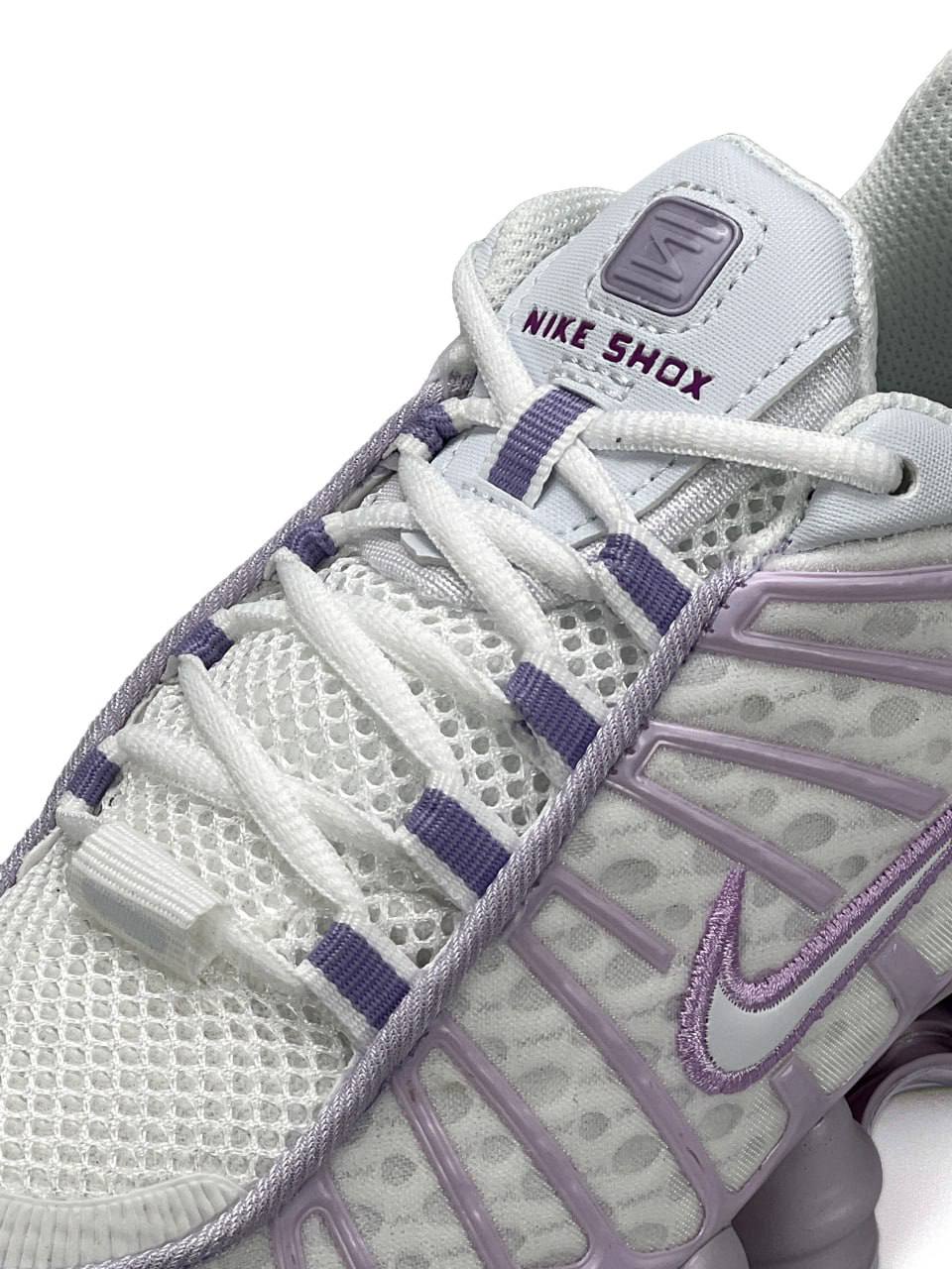 Nike Shox TL White Purple