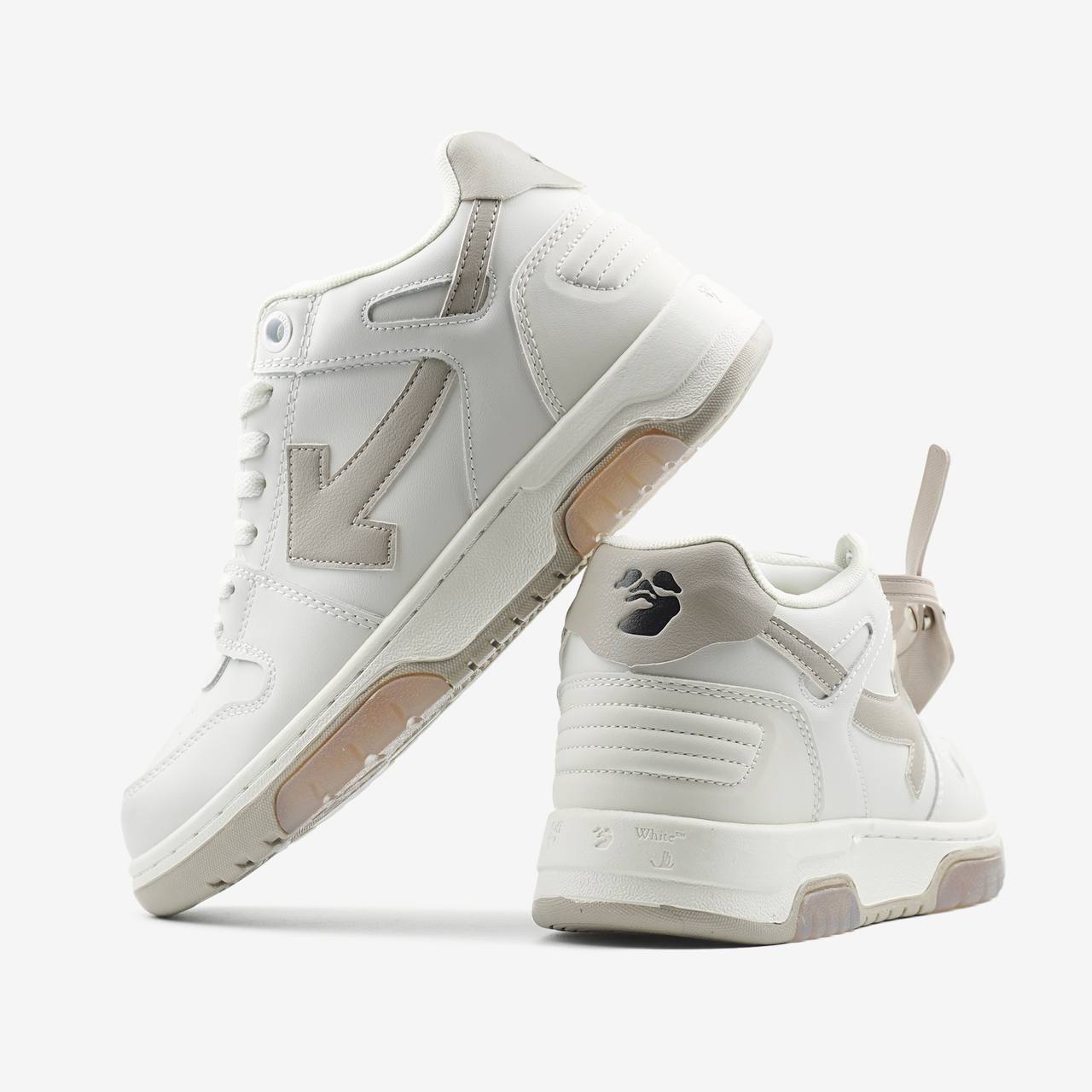 Off-White Out of Office Beige Brown