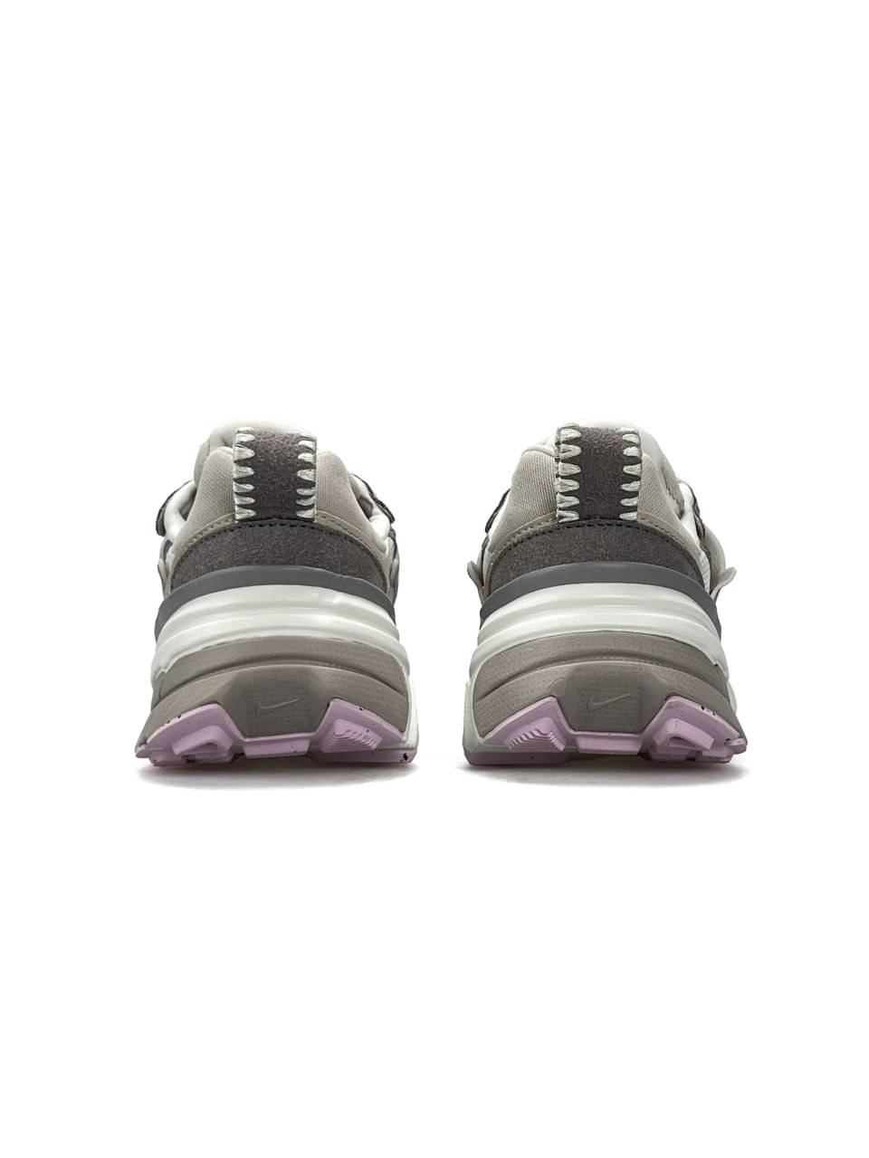 Nike V2K Run Sail Pink Foam Vast Grey | White Grey Beige