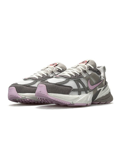 Nike V2K Run Sail Pink Foam Vast Grey | White Grey Beige
