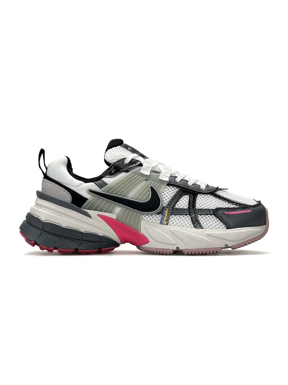 Nike V2K Runtekk White Holographic Pink