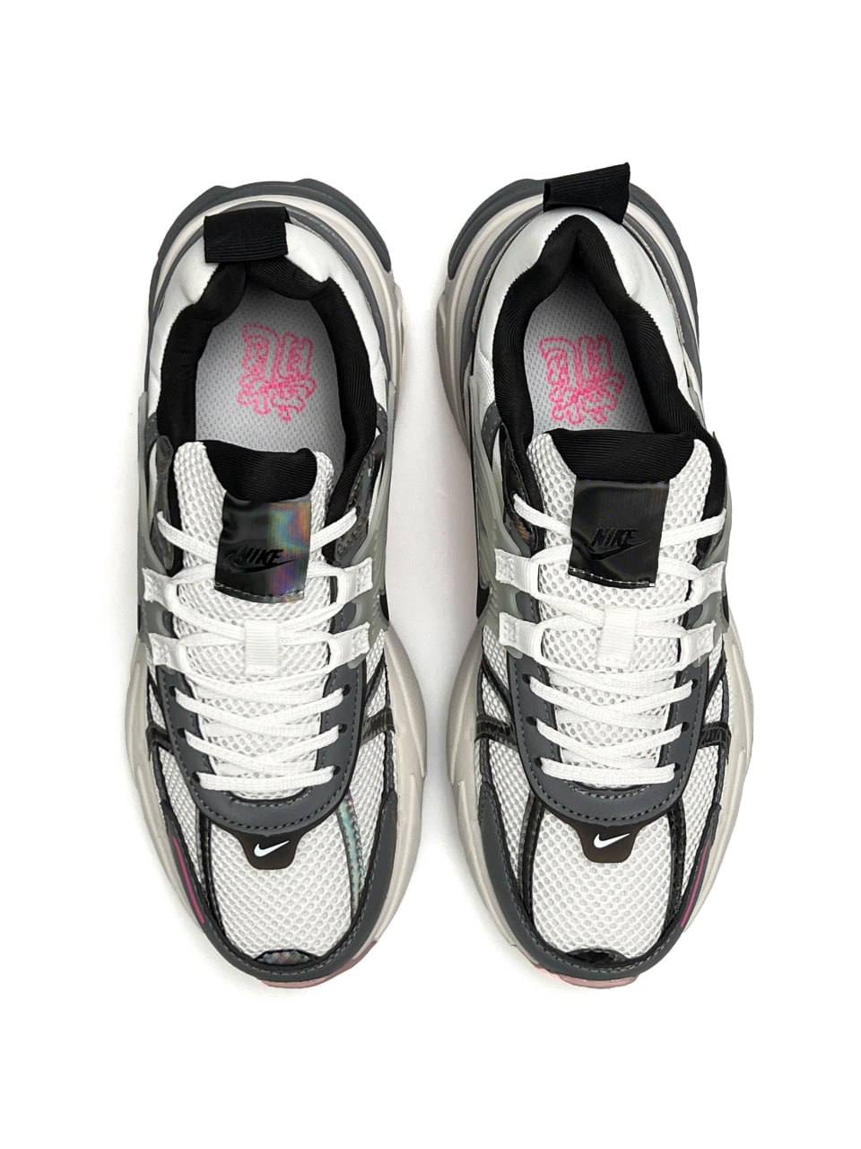 Nike V2K Runtekk White Holographic Pink