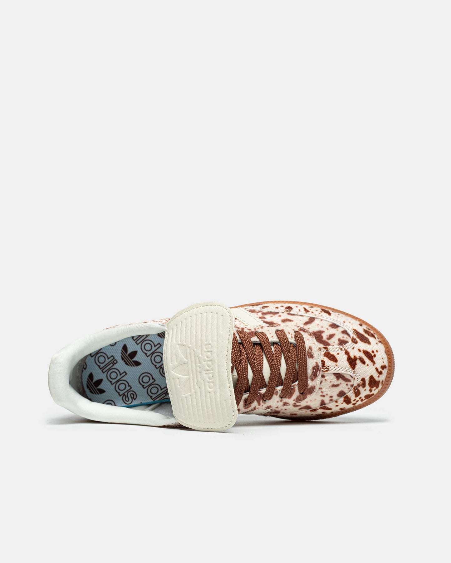 Adidas Samba LT Cow Print Brown White