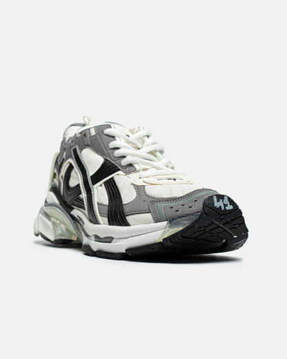 Balenciaga Runner Nylon Sneaker in Grey White Black