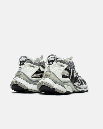 Balenciaga Runner Nylon Sneaker in Grey White Black