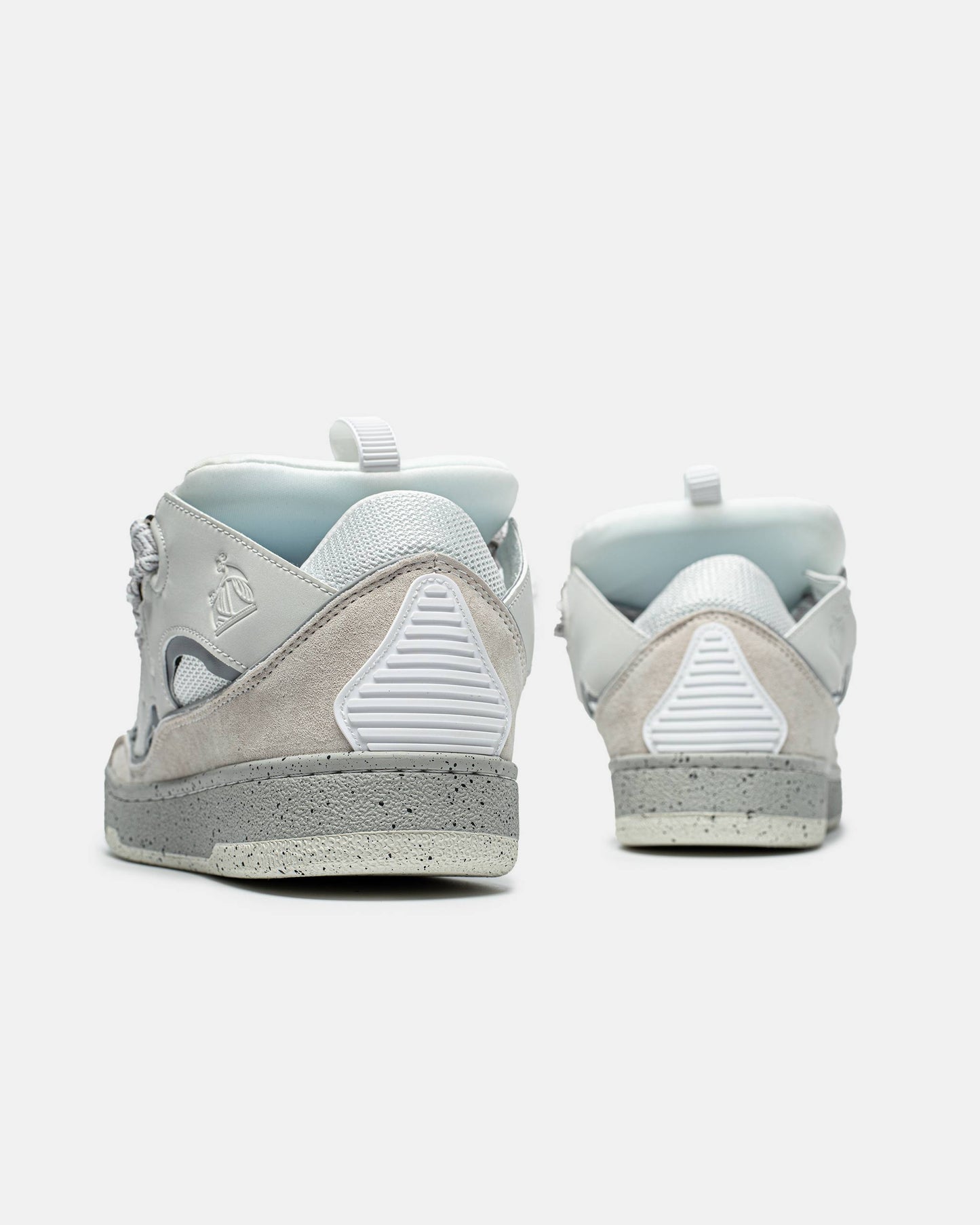 Lanvin Curb Grey White